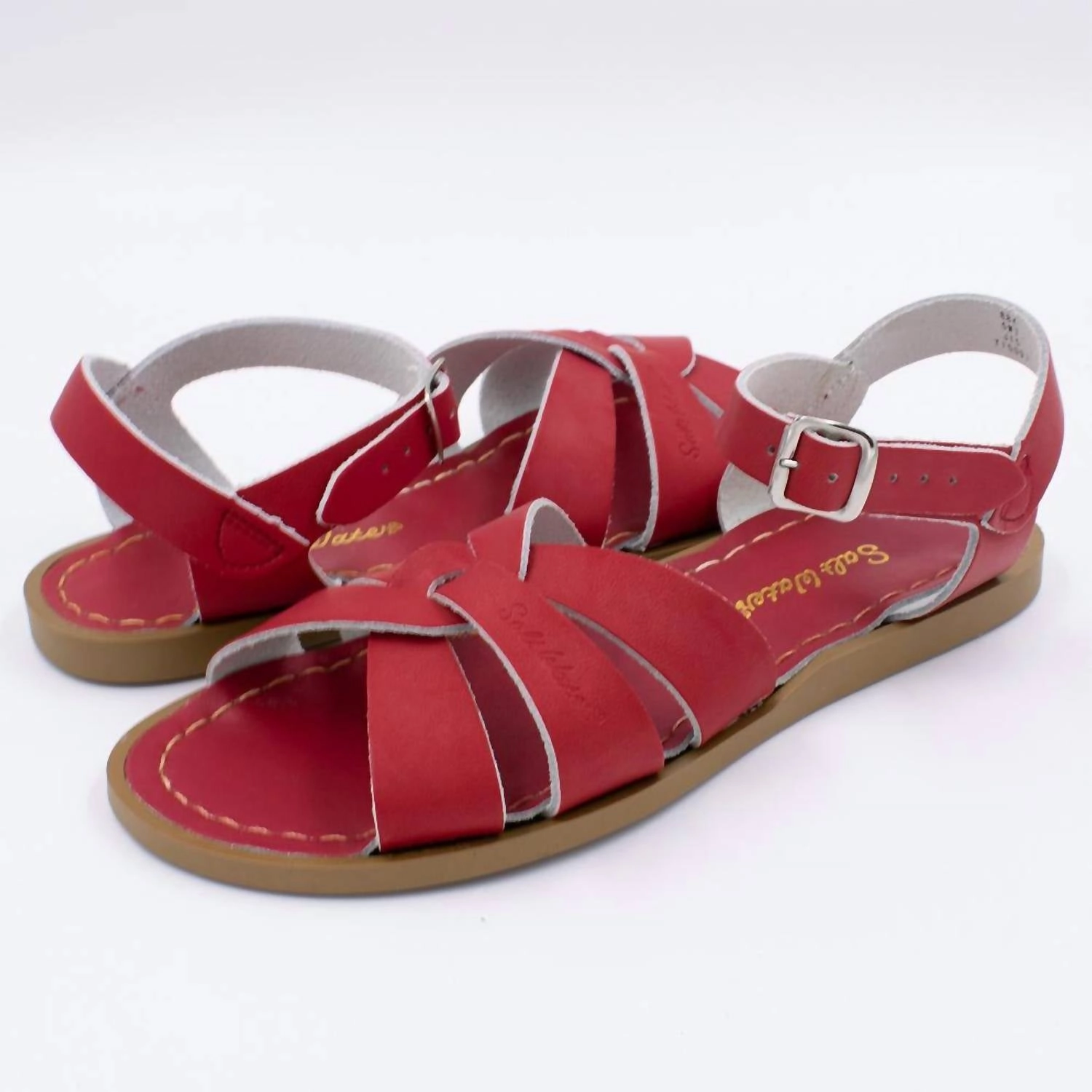 Gladiator Platform Sandals Women's Adult To Toddler Original Flat Sandals In Red