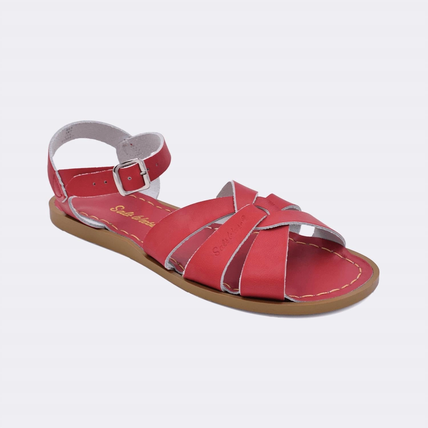 Sandals Resorts Ranked Women's Adult To Toddler Original Flat Sandals In Red