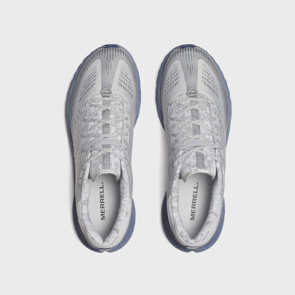 Best Trail Running Shoes Budget Merrell Mens Agility Peak 5 Trail Running Shoes Light Grey