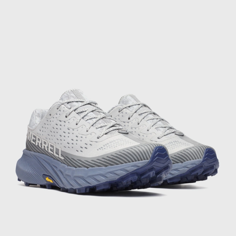 Merrell Mens Agility Peak 5 Trail Running Shoes Light Grey Best Mud Shoes