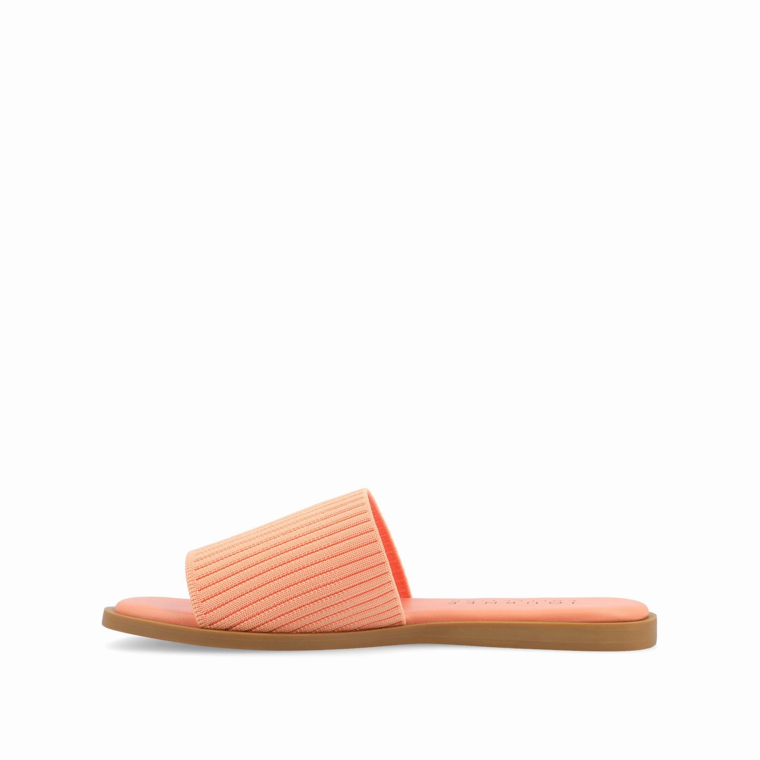 Chestnut Slippers PRISILLA SLIDE SANDALS IN KNIT FABRIC