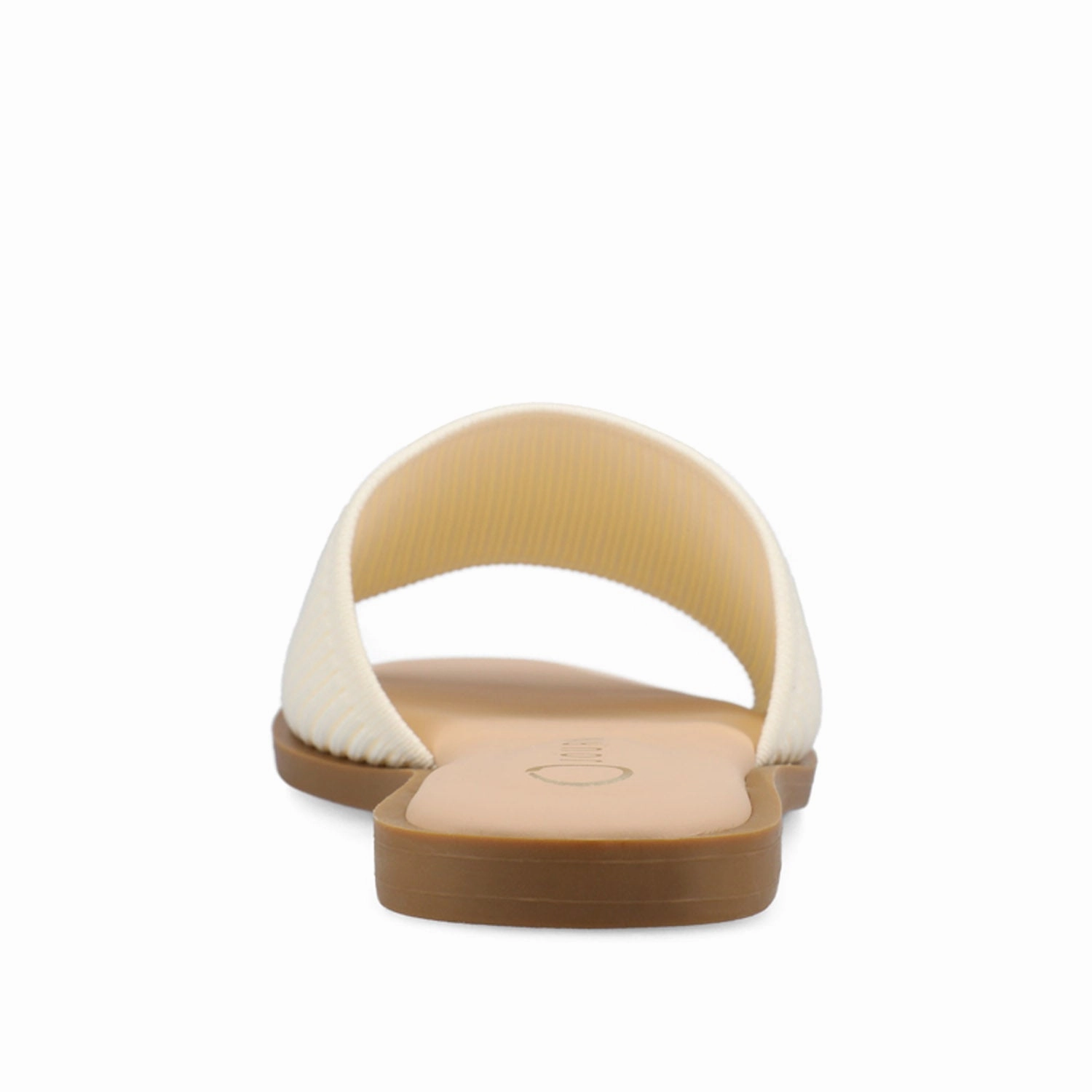 Wide Width Slippers PRISILLA SLIDE SANDALS IN KNIT FABRIC