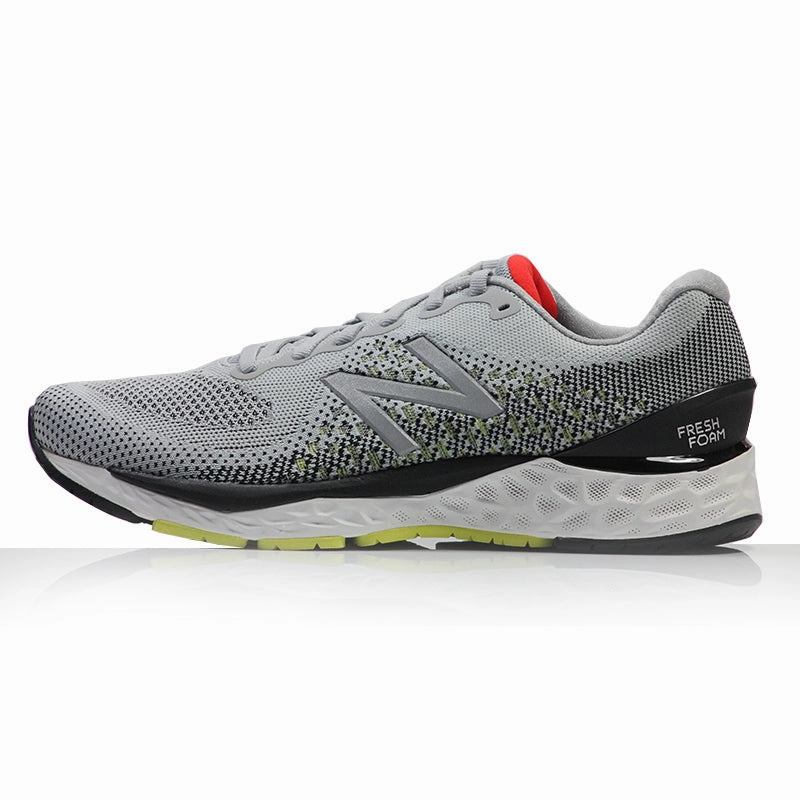 Al Running Shoes New Balance Fresh Foam 880v10 Men's Running Shoe - Silver Mink/Lemon Slush