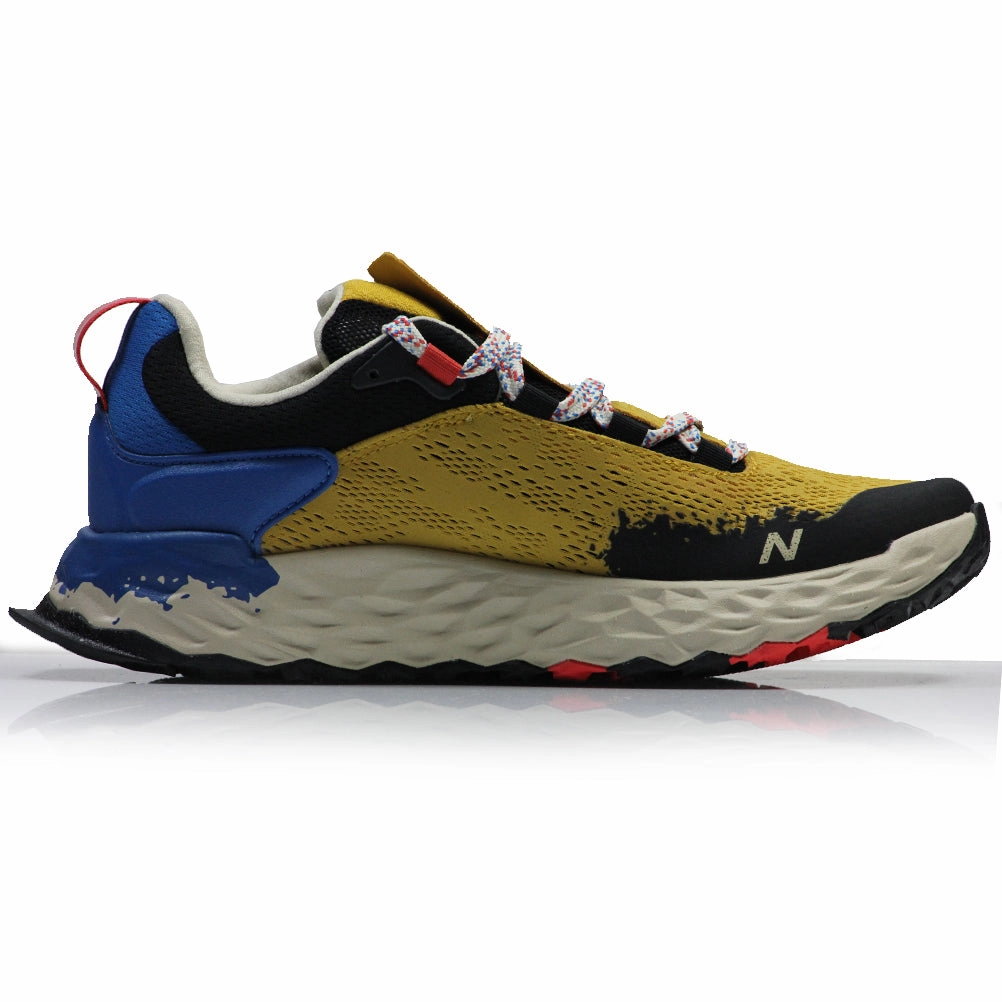 New Balance Fresh Foam Hierro v5 Men's Trail Shoe - Varsity Gold/Neo Classic Blue Running Shoes Websites
