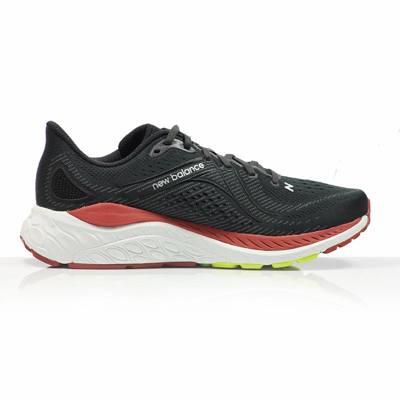 Asic Running Shoes New Balance Fresh Foam X 860v13 2E Wide Fit Men's Running Shoe - Black/Brick Red