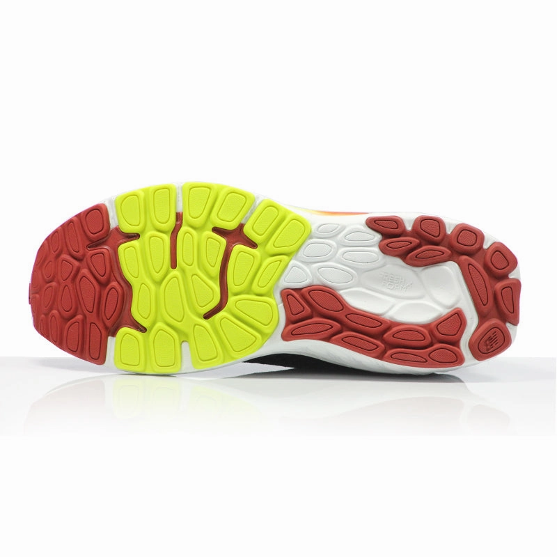 Mid Top Running Shoes New Balance Fresh Foam X 860v13 2E Wide Fit Men's Running Shoe - Black/Brick Red