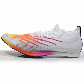 New Balance FuelCell MD Unisex Track Spike - White/Vibrant Apricot Best Running Shoes For The Snow