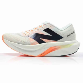 Running Shoes For Arch Support New Balance FuelCell SuperComp Elite v4 Men's Running Shoe - White/Angora/Hot Mango