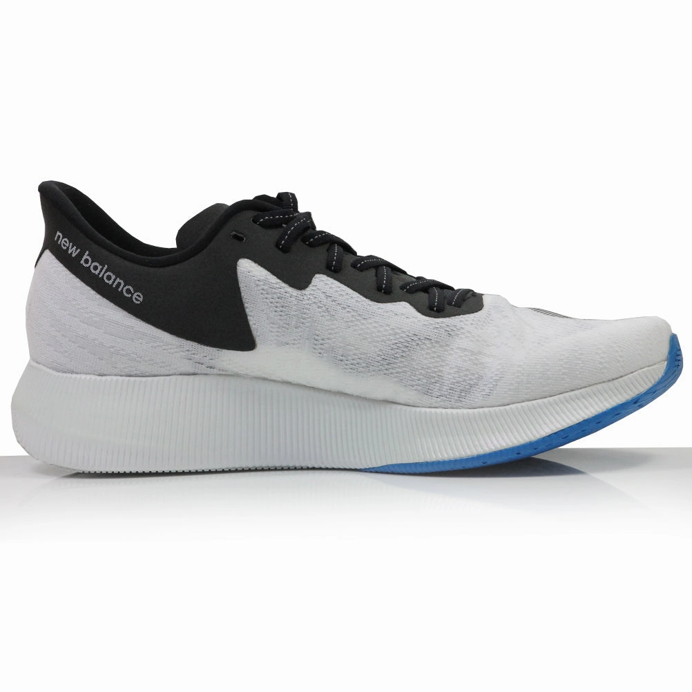 New Balance Fuelcell TC Men's Running Shoe - White/Black/Vision Blue Recommended Running Shoes Uk