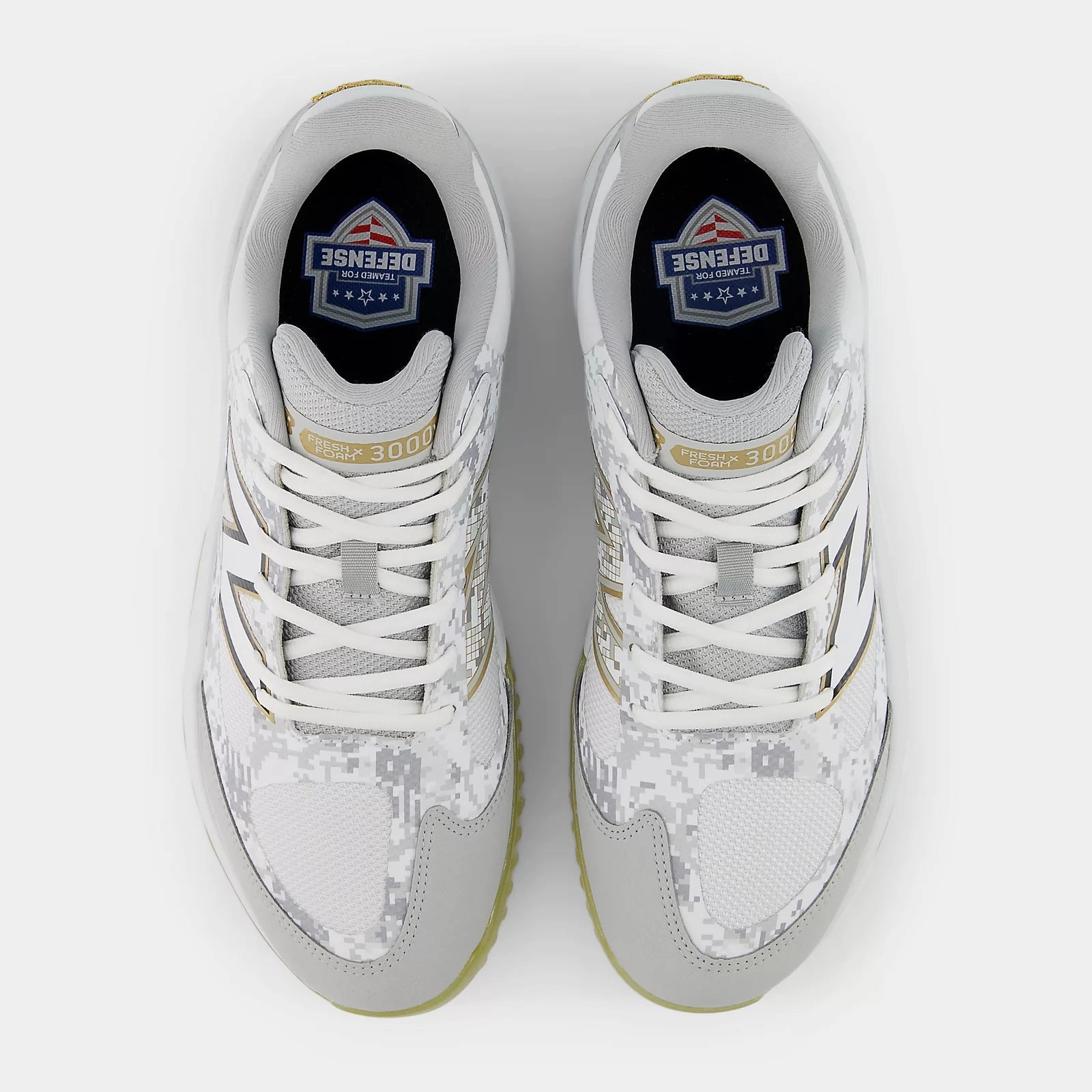 New Balance Men's Fresh Foam 3000 v7 Turf Baseball Shoes - Armed Forces - T3000AF7 300 Court New Balance