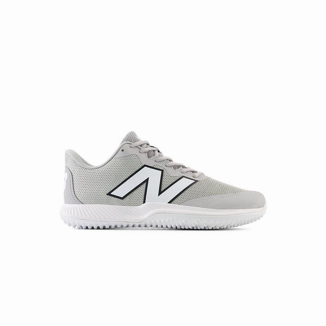 New Balance Men's FuelCell 4040 V7 Turf Baseball Shoes - Raincloud / Optic White - T4040TG7 Olive Green New Balance Womens