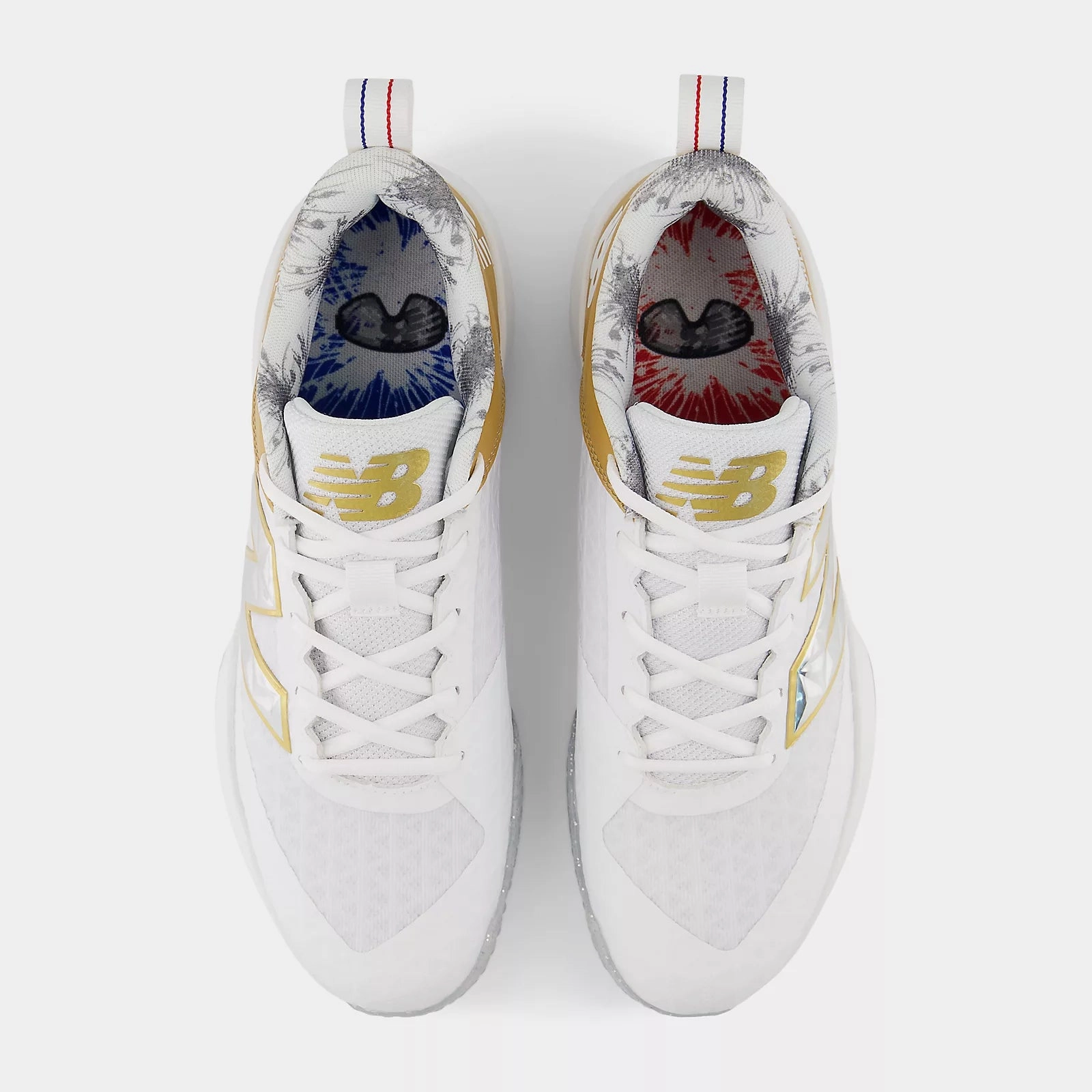 New Balance Men's Fuelcell 4040 v8 Turf Baseball Shoes - Ring Season - T4040PP8 Polka Dot New Balance Shoes