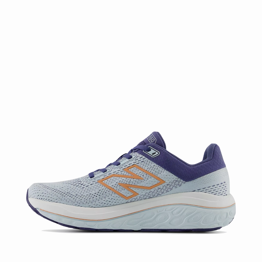 U991bs2 New Balance New Balance Women's Fresh Foam X 860v14 Sneaker in Frosted Glass with Dream State and Peach Nectar