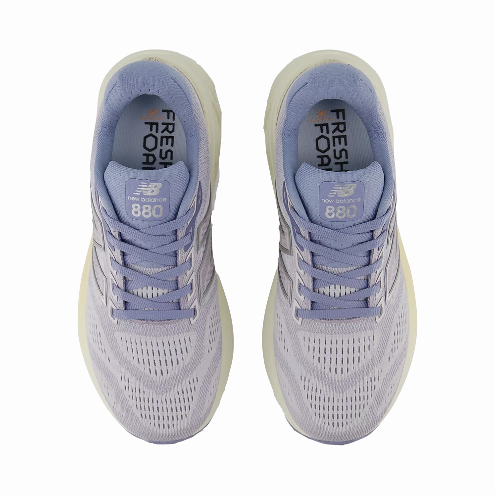 New Balance Women's Fresh Foam X 880v15 Sneaker in Pearl Grey with Dusk Shower and Calcium New Balance Shoes Sole