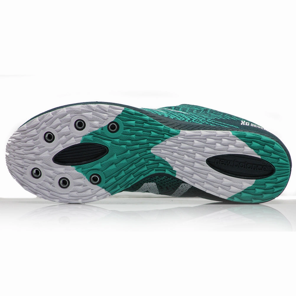 New Balance XC Seven V2 Womens Cross Country Spike  Tidepool / Verdite Good Running Shoes On A Budget