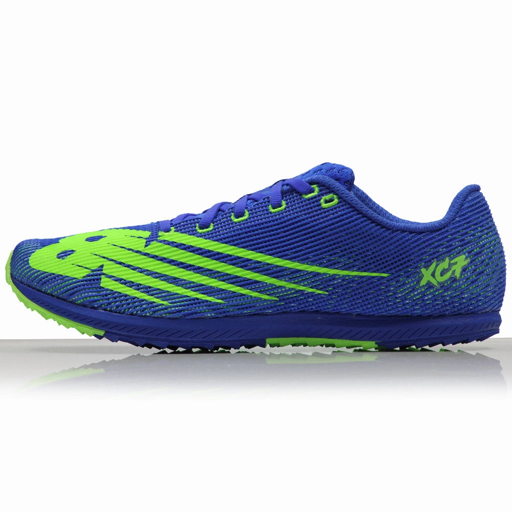 Running Shoes With Carbon Plate New Balance XC Seven V3 Men's Cross Country Spike - Cobalt Blue/Lime Green