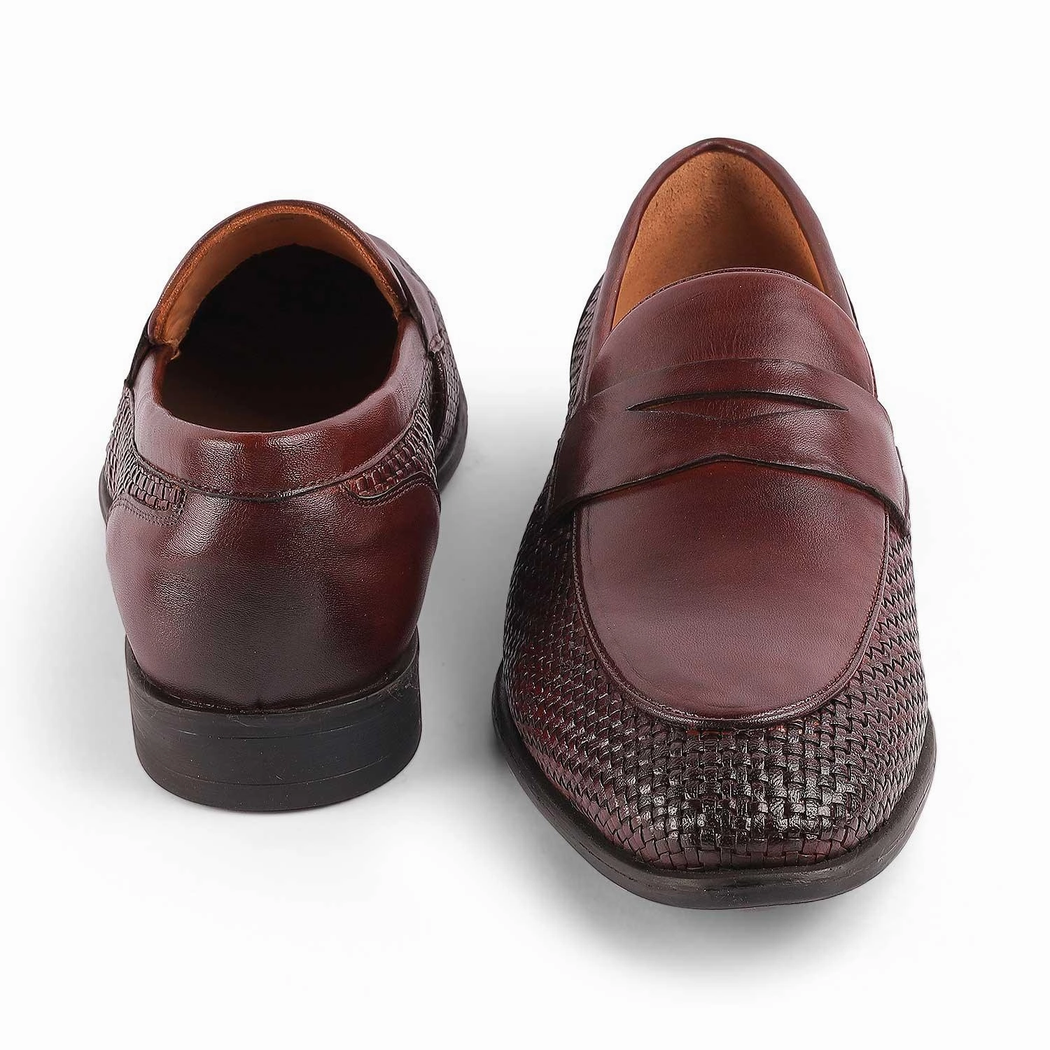 Suede Bit Loafers Tresmode Jim Brown Men's Leather Penny Loafers