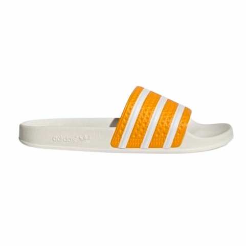 Adidas Men's Adilette Slides - Team College Gold / Cloud White / Off White Beginner Ballet Slippers