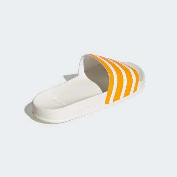 Falcon Ridge Slippers Sorel Adidas Men's Adilette Slides - Team College Gold / Cloud White / Off White
