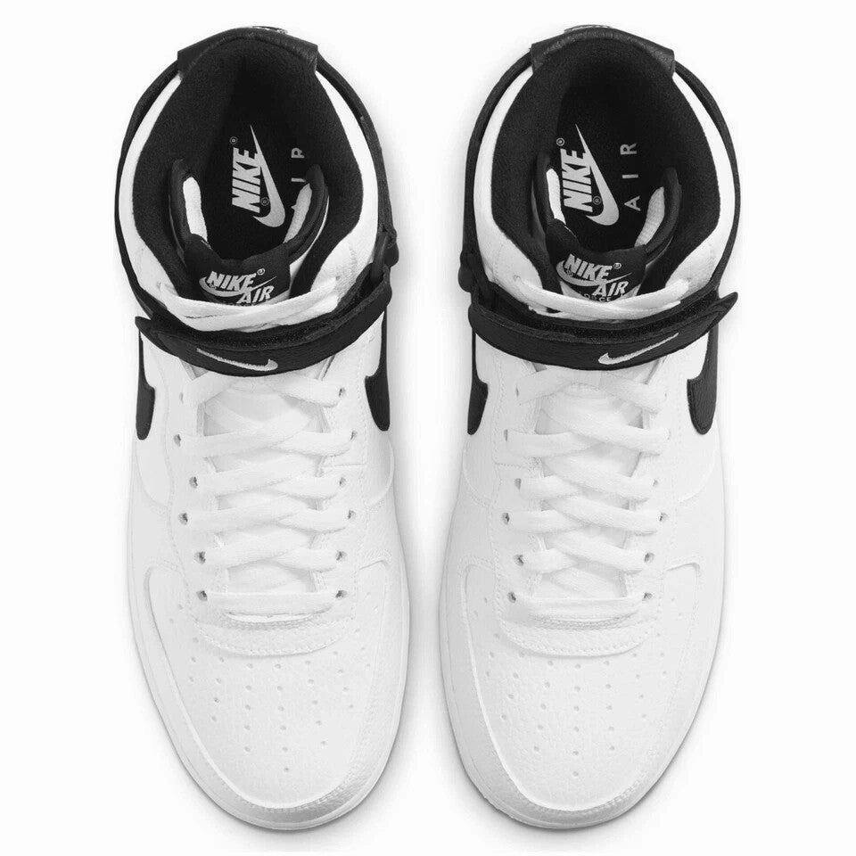 Best Gym Nike Shoes Nike Air Force 1 '07 High CT2303-100 Men's  White Black Lifestyle Shoes HAM525