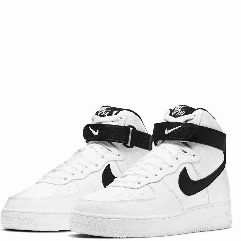 Nike Air Force 1 '07 High CT2303-100 Men's  White Black Lifestyle Shoes HAM525 Air Nike Zoom Shoes
