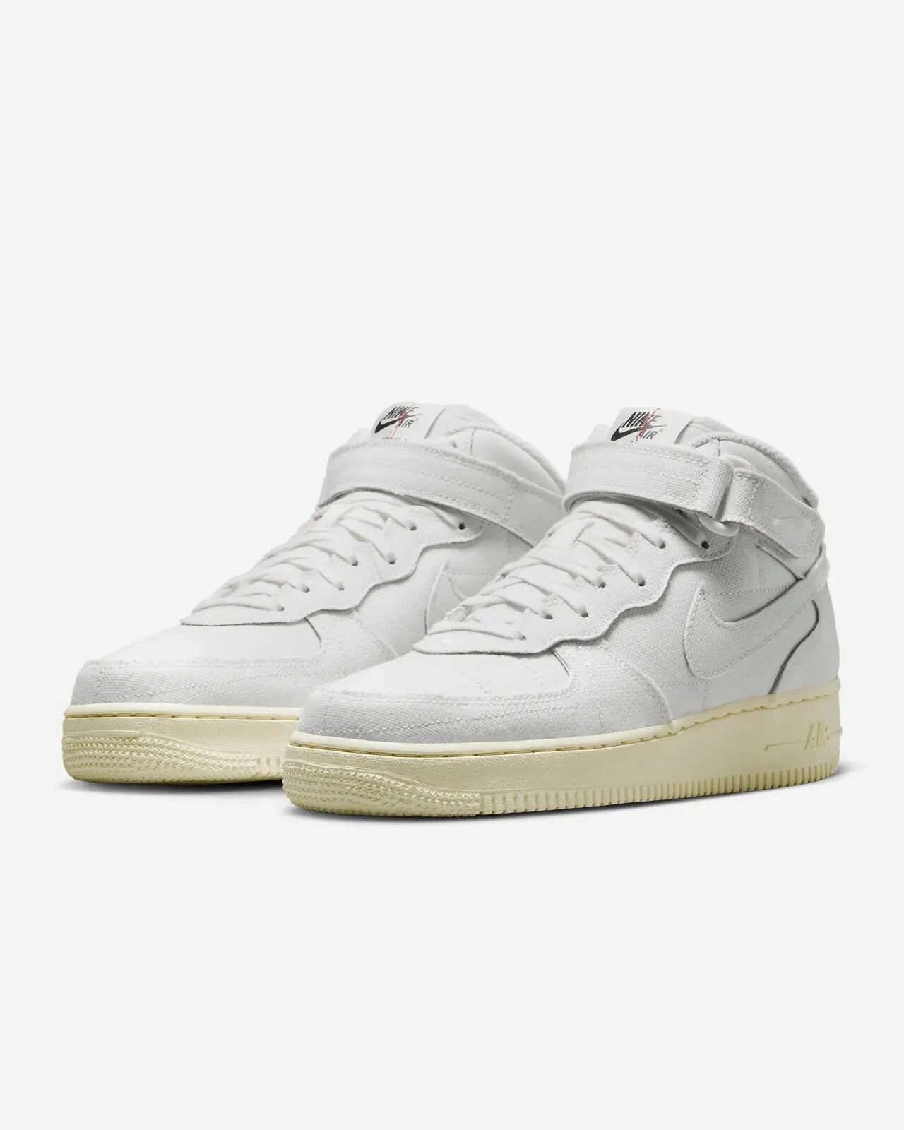 Nike Air Force 1 '07 Mid LX DZ4866-121 Women's US 6 White Leather Shoes GBNC115 Nike Bugs Bunny Shoes
