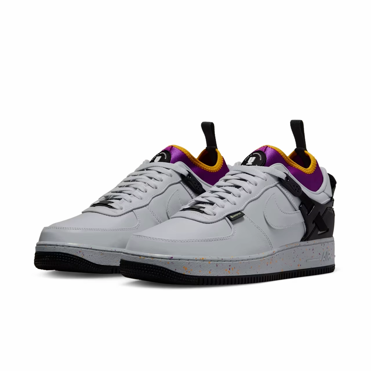 Volleyball Shoes Nike Air Force 1 Low x Undercover DQ7558-001 Men's 9 Gray Lifestyle Shoes GBNC79