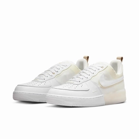 Nike Air Force 1 React DH7615-100 Sneakers Men's Coconut Milk Lifestyle Shoes Travis Scott Nike Shoes