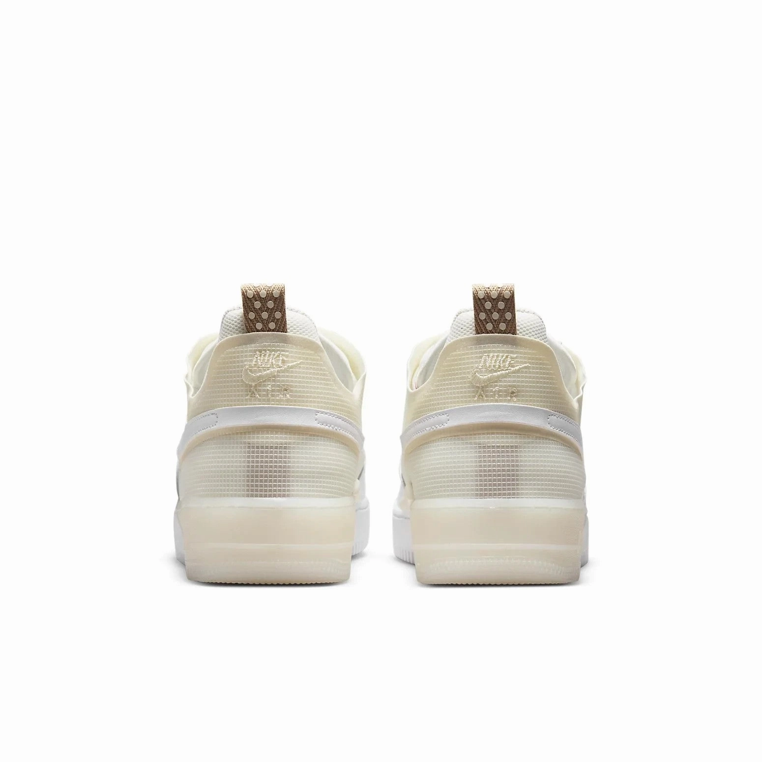 Nike Air Force 1 React DH7615-100 Sneakers Men's Coconut Milk Lifestyle Shoes Nike Free Running Shoes