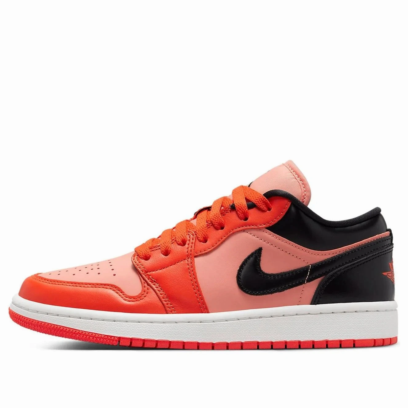 Nike Ja 2 Basketball Shoes Nike Air Jordan 1 Low DM3379-600 Sneakers Women's Orange Black Lifestyle Shoes