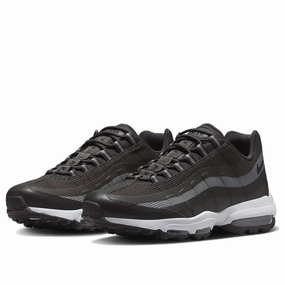 Nike Lunarlon Shoes Nike Air Max 95 Ultra DZ4503-200 Sneakers Men's Black Athletic Running Shoes