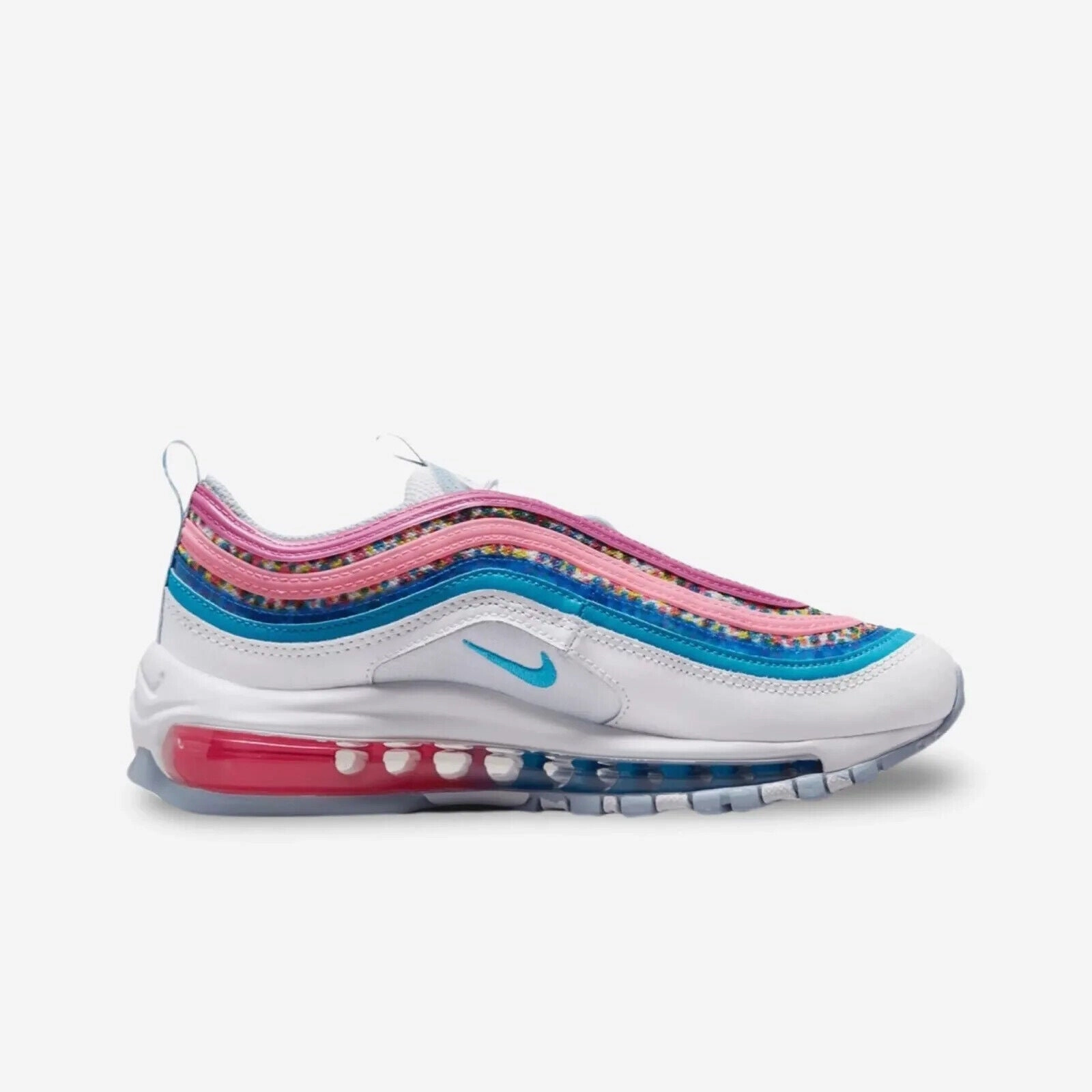 Good Looking Nike Shoes Nike Air Max 97 DV7550-100 GS Sneaker Kids Bright Colors Lifestyle Shoes NR9602