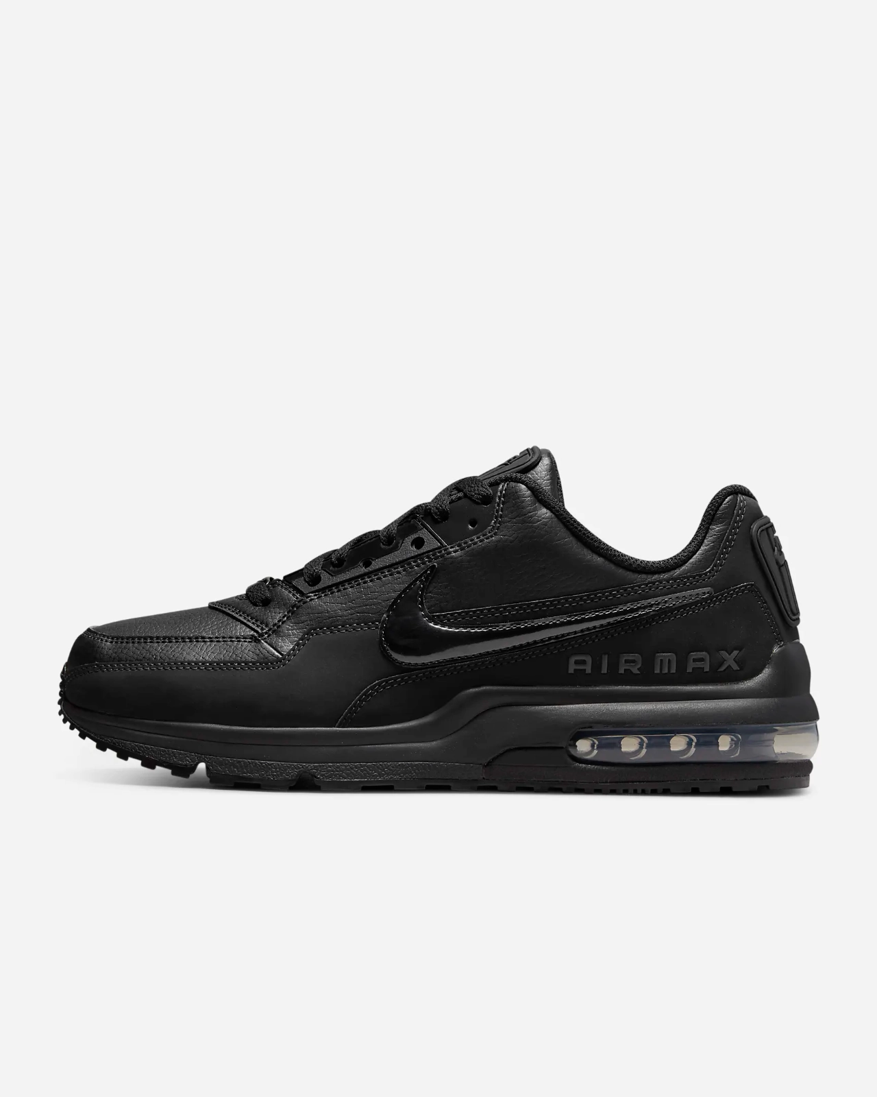 Nike Field Shoes Nike Air Max LTD 3687977-020 Sneakers Men's Black Leather Lifestyle Casual Shoes