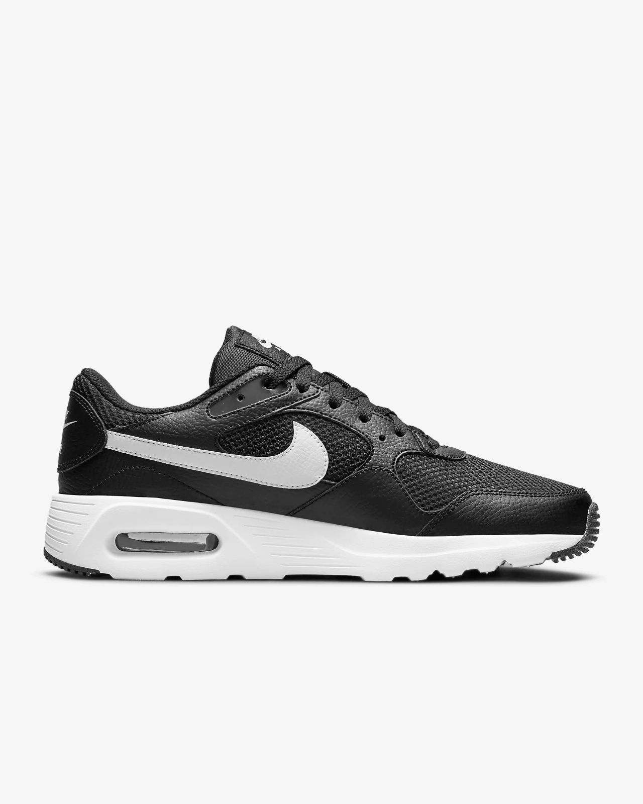 Nike Air Max SC CW4555-002 Sneaker Men Black White Comfort Low Top Running Shoes Nike Volleyball Shoes Zoom