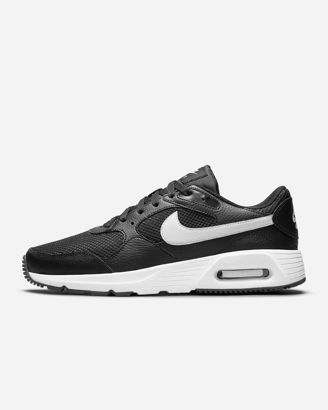 Nike Air Max SC CW4555-002 Sneaker Men Black White Comfort Low Top Running Shoes Nike Cross Training Shoe