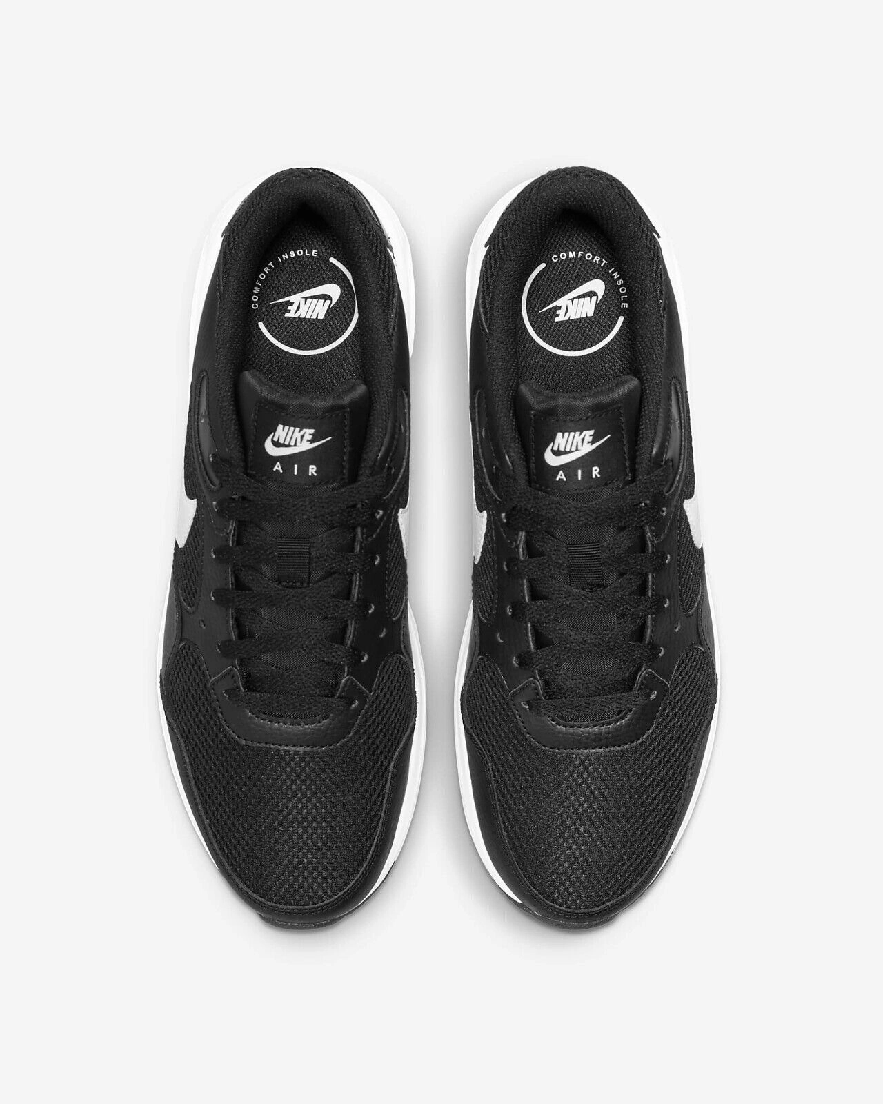 Everyday Shoes Nike Nike Air Max SC CW4555-002 Sneaker Men Black White Comfort Low Top Running Shoes