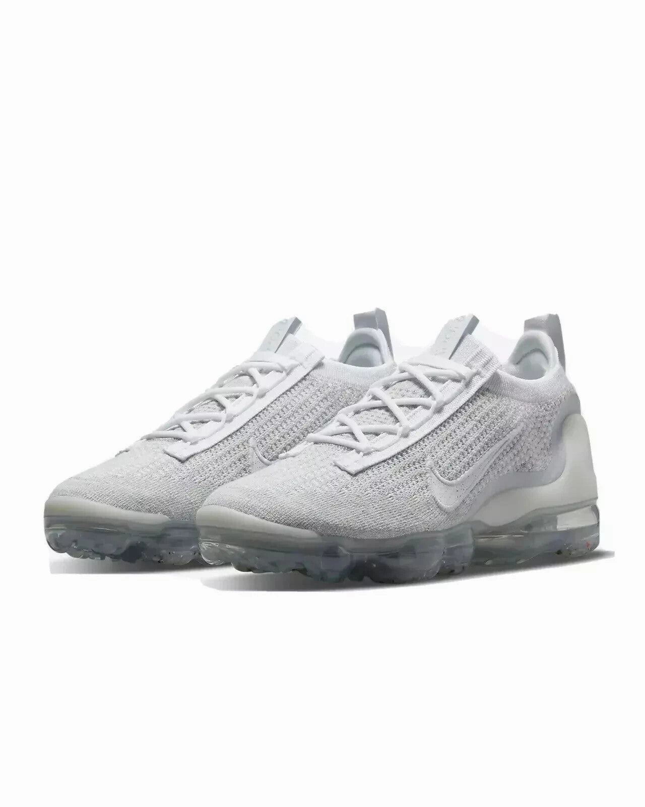 Nike Shoes Without Shoelaces Nike Air VaporMax 2021 FK DC4112-100 Women's  White Lifestyle Shoes HAM264