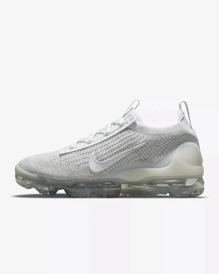 Nike Air VaporMax 2021 FK DC4112-100 Women's  White Lifestyle Shoes HAM264 Nike Preschool Basketball Shoes