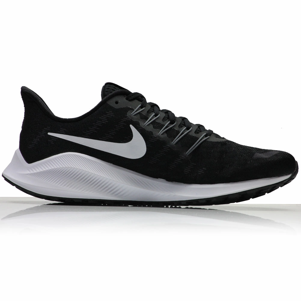 Nike Air Zoom Vomero 14 Men's Running Shoe - Black/White Outdoor Running Shoes