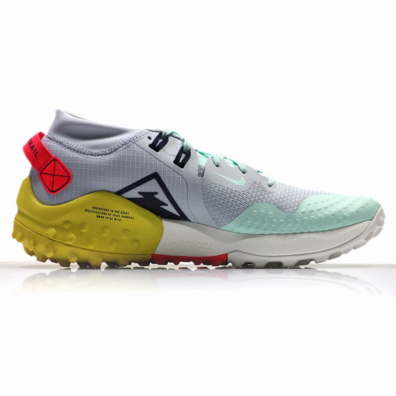 Nike Air Zoom Wildhorse 6 Men's Trail Running Shoe - Aura/Blackened Blue-Mint Foam Running Shoes Manchester