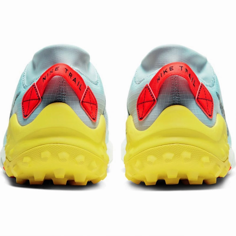 Nike Air Zoom Wildhorse 6 Men's Trail Running Shoe - Aura/Blackened Blue-Mint Foam Good Running Shoes Affordable