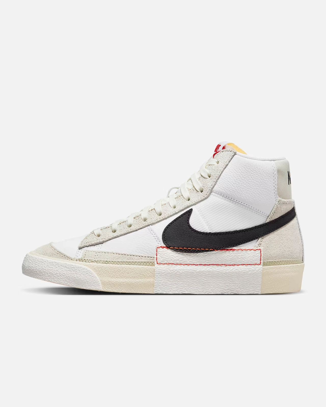 Nike Blazer Mid Pro Club DQ7673-100 Sneakers Men White Bone Leather Casual Shoes Nike Paris Shoes