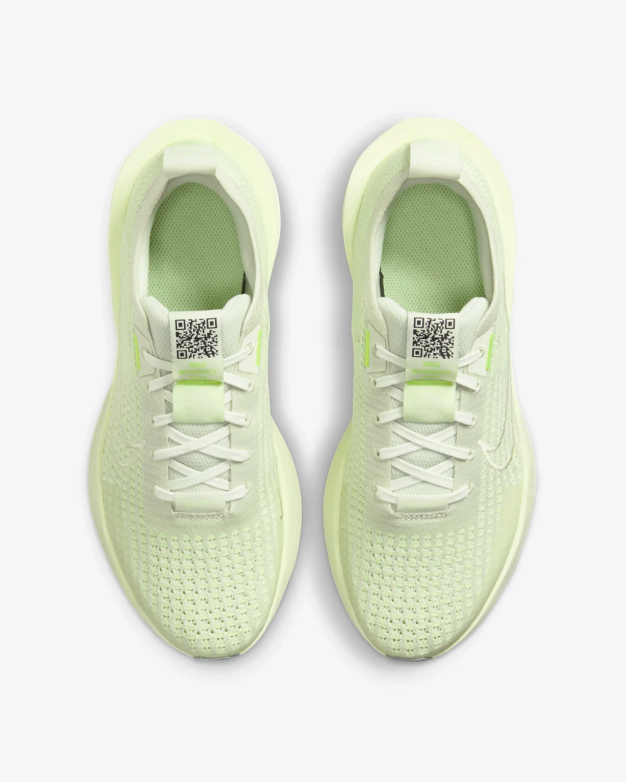 Nike Interact Run FD2292-004 Sneakers Womens 10 Barely Volt Running Shoes TF1706 Nike Turf Shoes