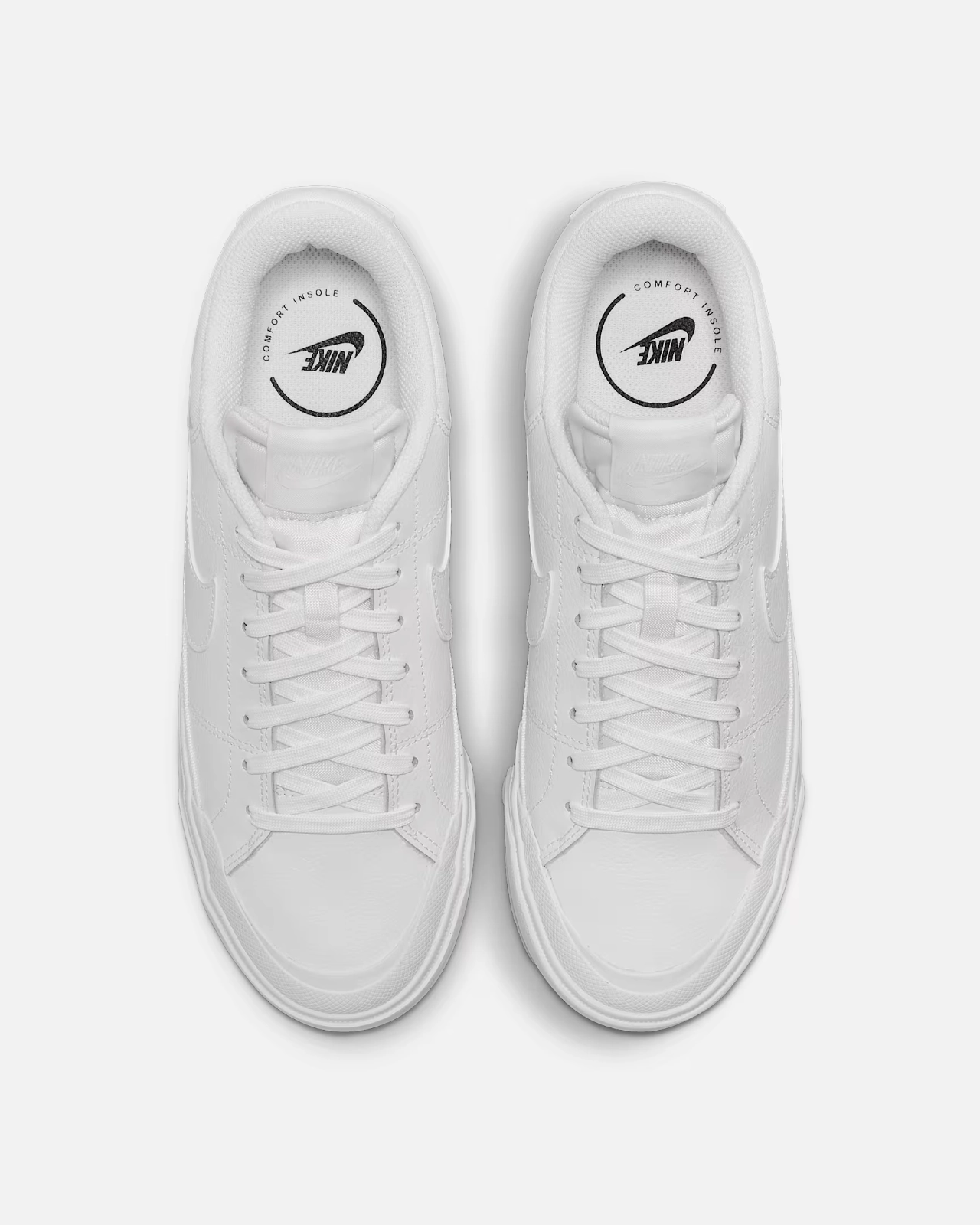 Nike Court Legacy Lift DM7590-101 Sneaker Womens  White Platform Shoes HAM460 Nike Shoes Diamond Turfs