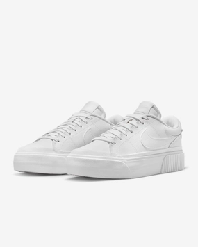 Nike Court Legacy Lift DM7590-101 Sneaker Womens  White Platform Shoes HAM460 Custom Nike Shoes Running