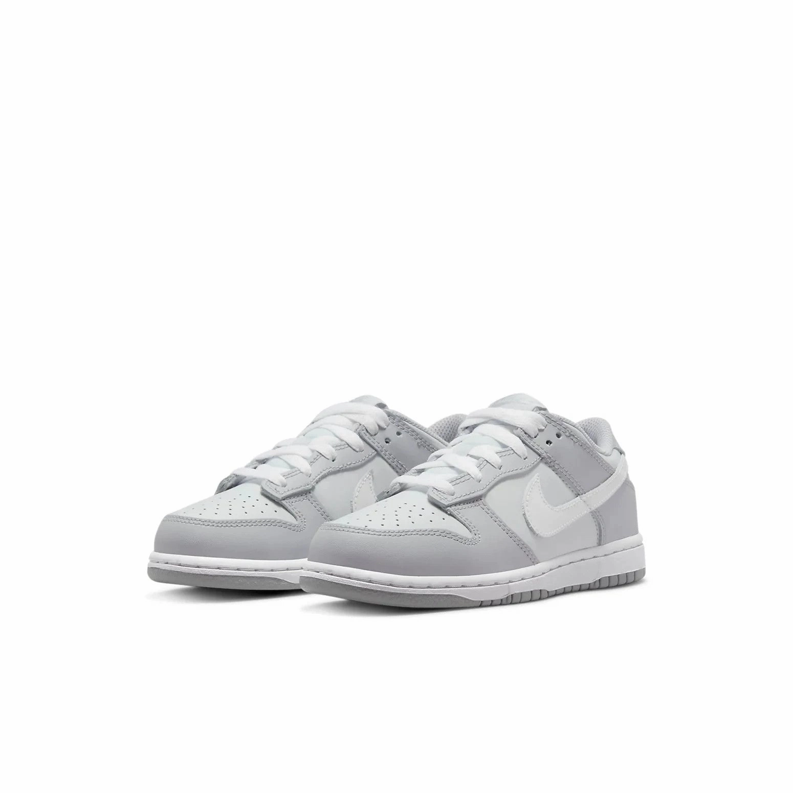 Nike Wrestling Shoes New Nike Dunk Low DH9756-001 Kids US  Wolf Gray Leather Comfort Casual Shoes