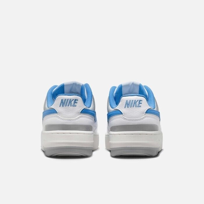 Nike Gamma Force DX9176-108 Sneakers Women's White Blue Lifestyle Shoes FD0129 (White,9.5) Top Ten Nike Shoes