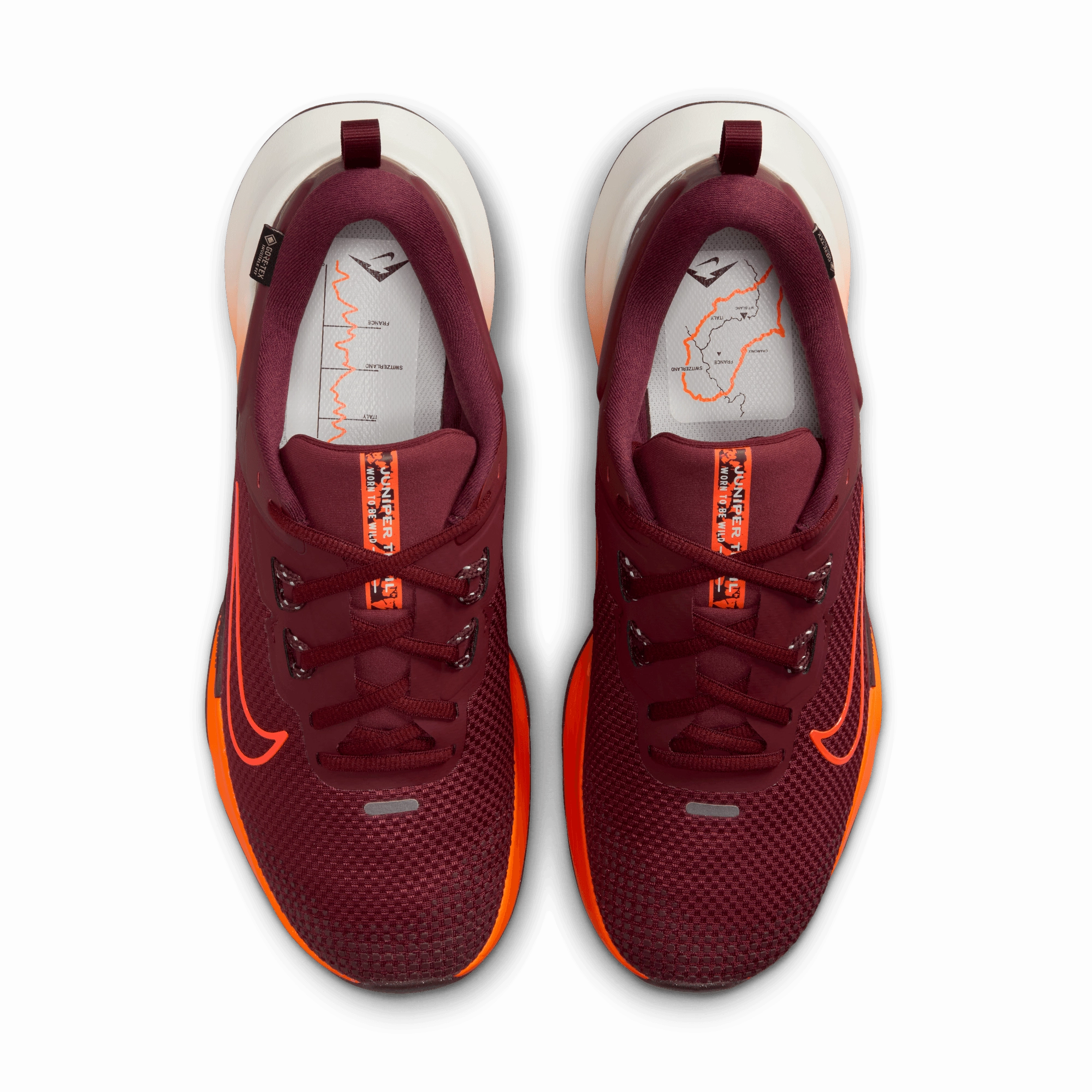 NIKE JUNIPER TRAIL 2 GORE-TEX MEN'S WATERPROOF TRAIL RUNNING SHOES Minimalist Trail Running Shoes