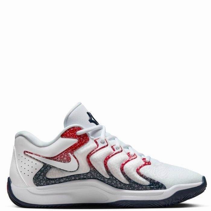 Nike KD 17 USA FJ9487-101 Sneaker Men White Obsidian Red Basketball Shoes FD1111 (White,10.5) Nike Court Borough Recraft Shoes