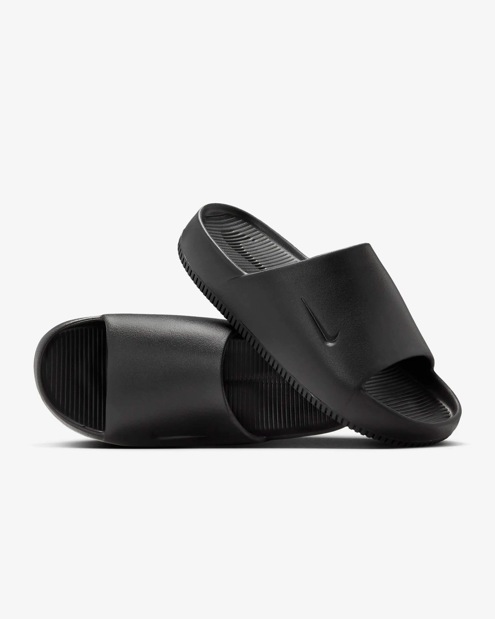 Nike Men's Calm Slides - Black Rudolph Slippers
